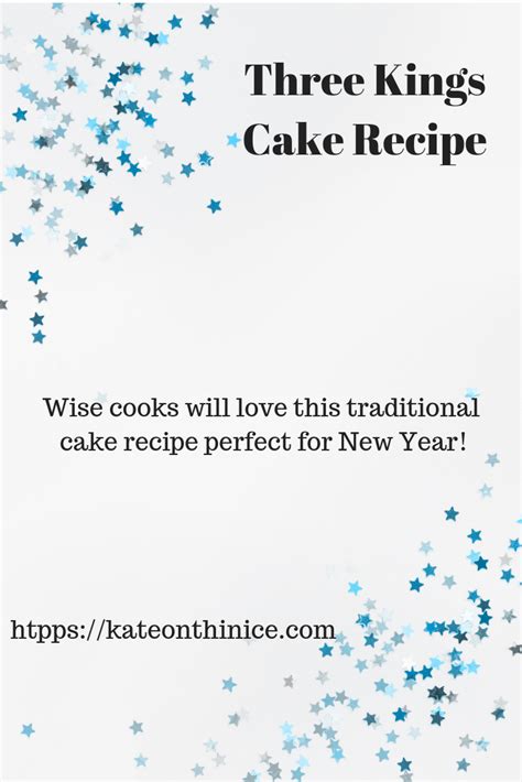 Easy Three Kings Cake Recipe for Christmas - Woman on thin ice