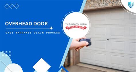 3 Simple Steps to claim Overhead Door Warranty - Warranty Valet