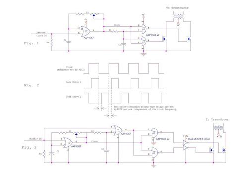 Push-pull ultrasonic transducer driver - EEWeb