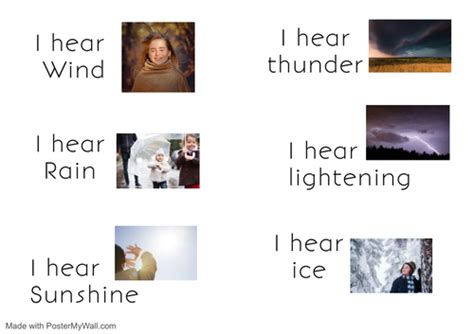 'I can Hear' Flashcards | Teaching Resources