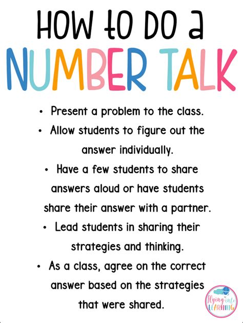 How to do a number talk? | Flying into First Grade | Bloglovin’