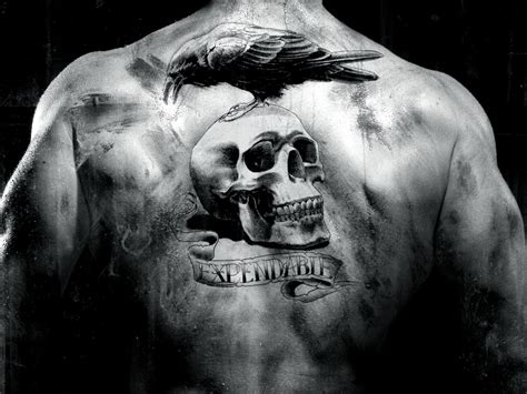 Sfondi : 1600x1200 px, Expendables, film, Corvo, cranio, tatuaggio 1600x1200 - wallhaven ...