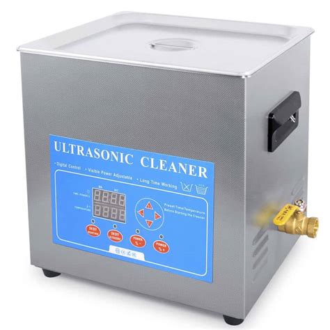 10L Ultrasonic Dental Instrument Cleaner Adjustable Power -Anonkia