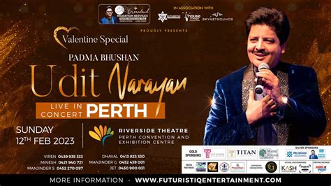 Udit Narayan Live in Concert - Futuristiq Entertainment