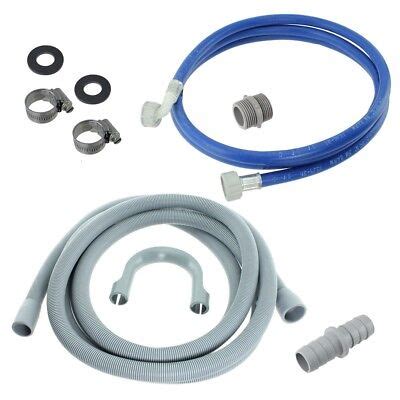 for BOSCH Washing Machine Fill Water & Waste Drain Hose Extension Kit 2.5m | eBay