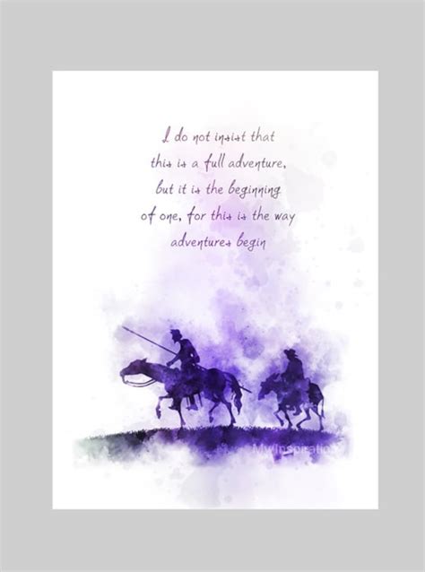 Don Quixote Quote ART PRINT Inspirational Book Gift Wall | Etsy