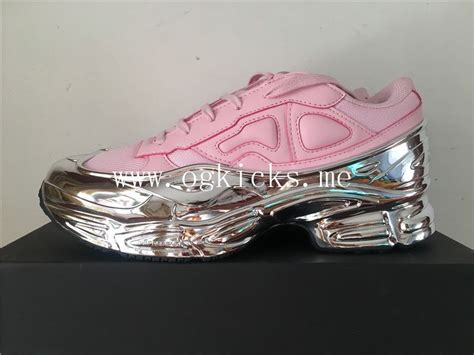 Raf Simons Adidas Ozweego Pink Metallic Silver_01 | Adidas ozweego pink, Raf simons adidas ...