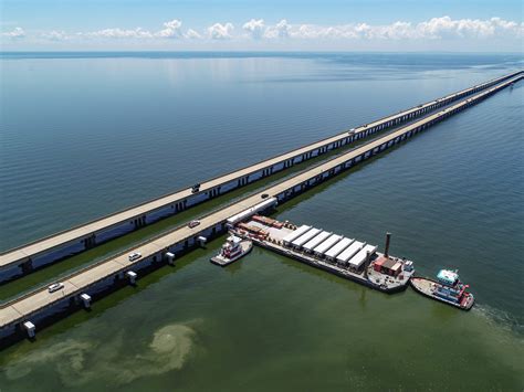 Lake Pontchartrain Causeway Safety Bays - Boh Bros. Construction Co.