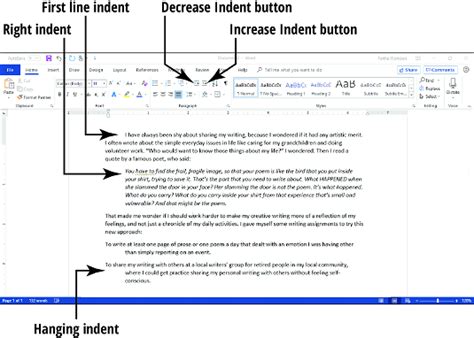 How To Adjust The Indents And Tabs In Microsoft Word - Bank2home.com