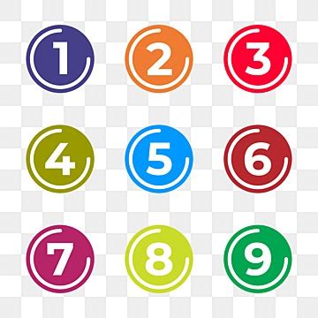 Number PNG Transparent Images Free Download | Vector Files | Pngtree