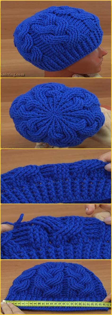 Crochet Cable Hat Free Patterns