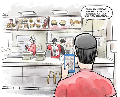 Mcdonalds Drawing Picture - Drawing Skill