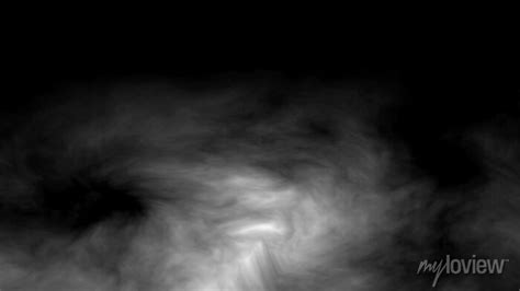 Dry ice smoke clouds fog background of fractal noise effect illustration. posters for the wall ...