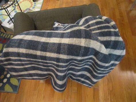 Clearbrook Virginia Wool Blanket | Etsy | Blanket, Wool blanket, Blue plaid blanket