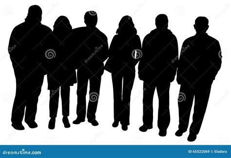 Friends Silhouette - Vector Stock Vector - Illustration of suburb, businesswoman: 65522069