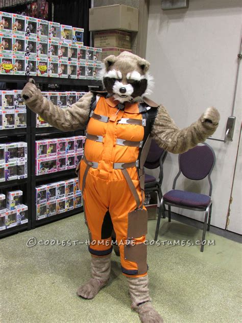 Cool Rocket Raccoon Costume From Gaurdians of the Galaxy