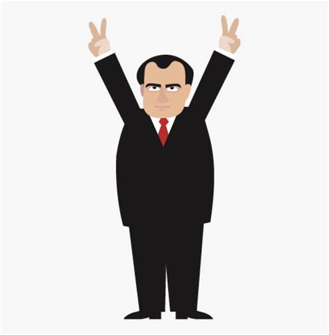 Richard Nixon Peace Transparent, HD Png Download - kindpng