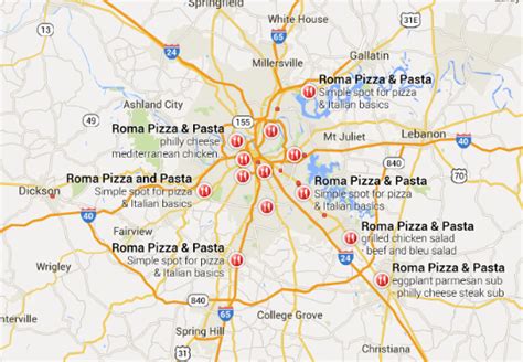 Roma Pizza And Pasta | Serving the Nashville TN area a menu of fresh pizza, pasta, wings ...