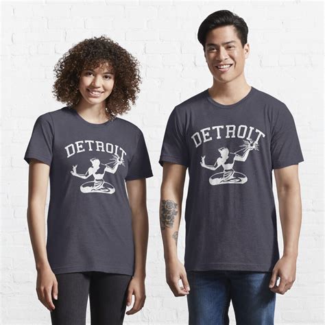 "Spirit of Detroit (Vintage Distressed Design)" T-shirt for Sale by ...