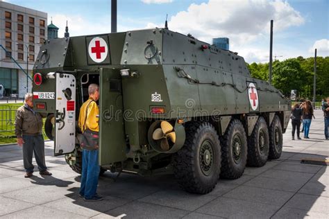 ROSOMAK Medical Evacuation Vehicle Version Editorial Stock Image - Image of division, defense ...