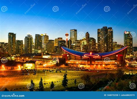 Calgary Skyline Editorial Image | CartoonDealer.com #41943200