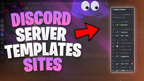 Best Custom Discord Server Templates Sites You Should Try! - YouTube