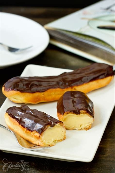 Vanilla Eclairs recipe | Chefthisup