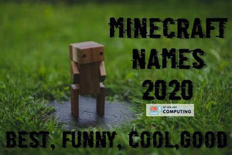 2800+ Cool Minecraft Names 2020 (Not Taken) - Good, 3 Letter, Best, Girls