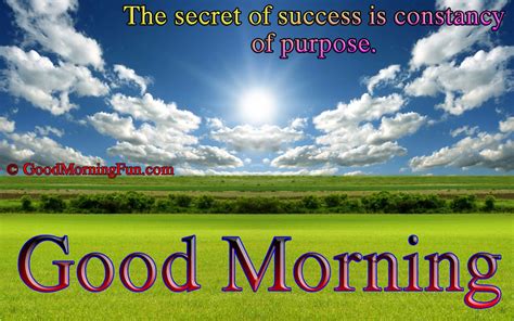 Good Morning Quotes on Success Purpose Constency - Good Morning Fun