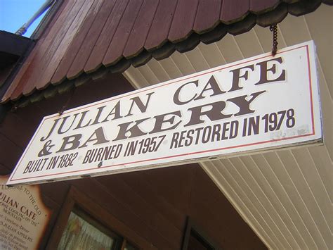 Julian Cafe and Bakery | One of the signs on Julian's cute l… | Flickr