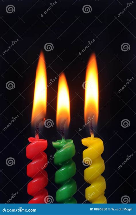 Birthday Candles stock photo. Image of holiday, happy - 8896850