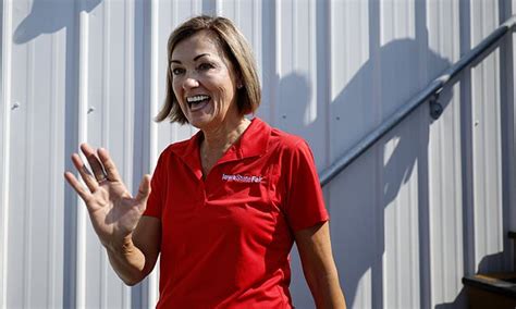 EXCLUSIVE: 'That's his decision': Iowa Governor Kim Reynolds shrugs off ...