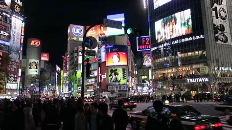 Shibuya Crossing Night and Day - YouTube