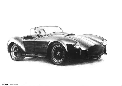 BURBLOG: Pencil car drawings