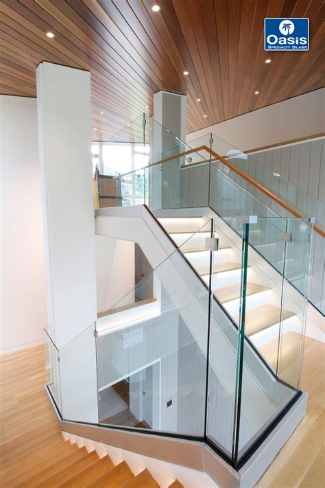 Glass Stairs Railing