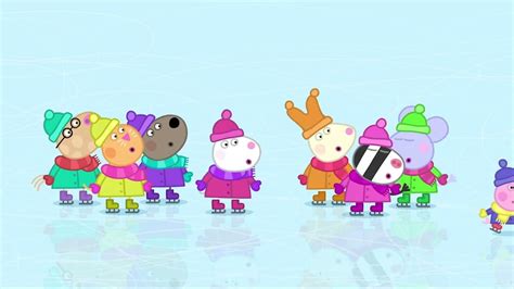 Learn How To Ice Skate With Peppa Pig! - YouTube