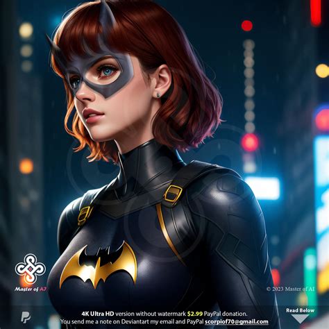 Batgirl - Fanart by MasterofAI on DeviantArt