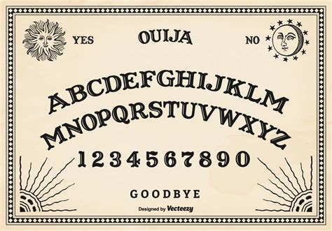 Printable Ouija Board