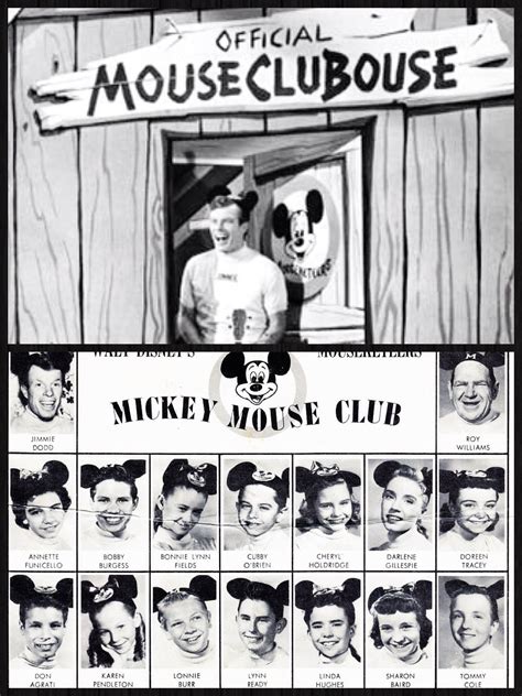 The Mickey Mouse Club (1955–1959). | Original mickey mouse club, Mickey mouse club, Original ...