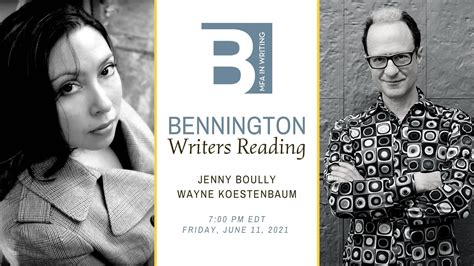 Bennington MFA on Twitter: "Our final night of the Writers Reading series features @JennyBoully ...