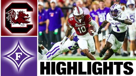 Furman vs South Carolina Highlights | College Football Week 2 | 2023 ...