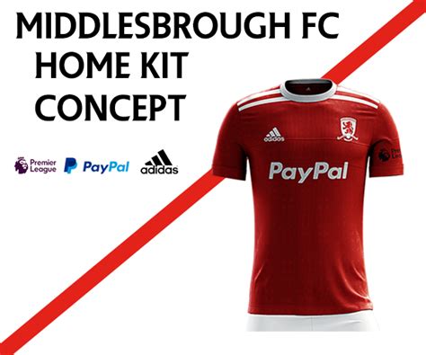 Middlesbrough FC Home kit by Kristo95 on DeviantArt