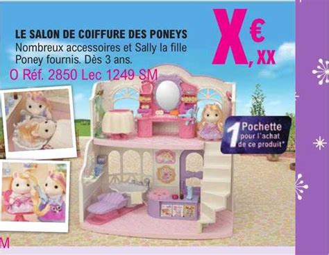 Promo Le Salon De Coiffure Des Poneys chez E.Leclerc - iCatalogue.fr