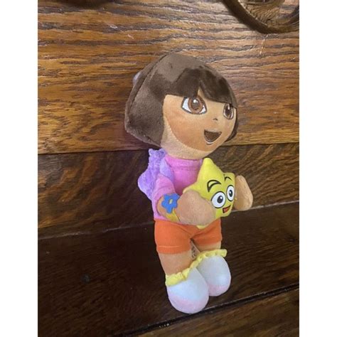 Disney | Toys | Dora The Explorer Plush Dora Star Stuffed Character ...