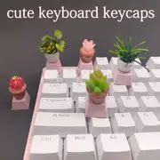Keycaps Cherry Profile Personalized Pbt Keycap Anime Kawaii - Temu