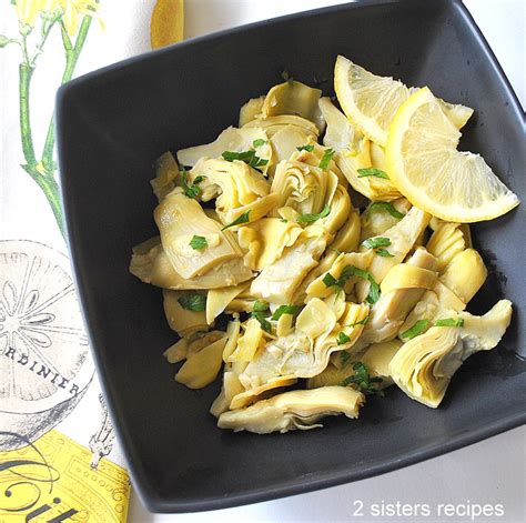 Delicious Artichoke Hearts Salad - 2 Sisters Recipes by Anna and Liz