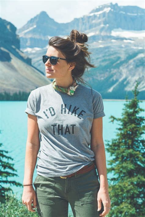 I'd Hike That Unisex Tee | Keep it Wild | Hiking outfit, Hiking outfit spring, Cute hiking outfit