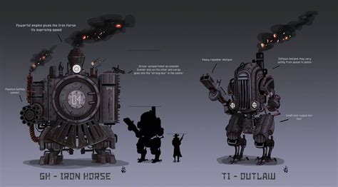 Iron Harvest - Americana faction mechs by Wolfdog-ArtCorner on DeviantArt | Wolf dog, Warforged ...