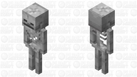 Default Skeleton Minecraft Mob Skin