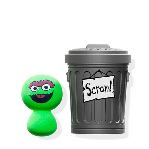 Sesame Street Trash Can